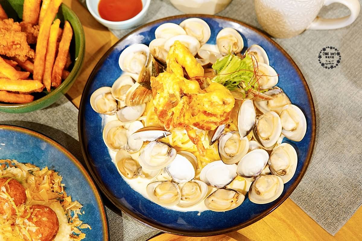 村口微光 逢甲店，台中最美老屋巷弄義式餐廳，創意新品章魚燒味噌燉飯每日現量供應，平價義式料理159元起 - Cyndi loves享食天堂