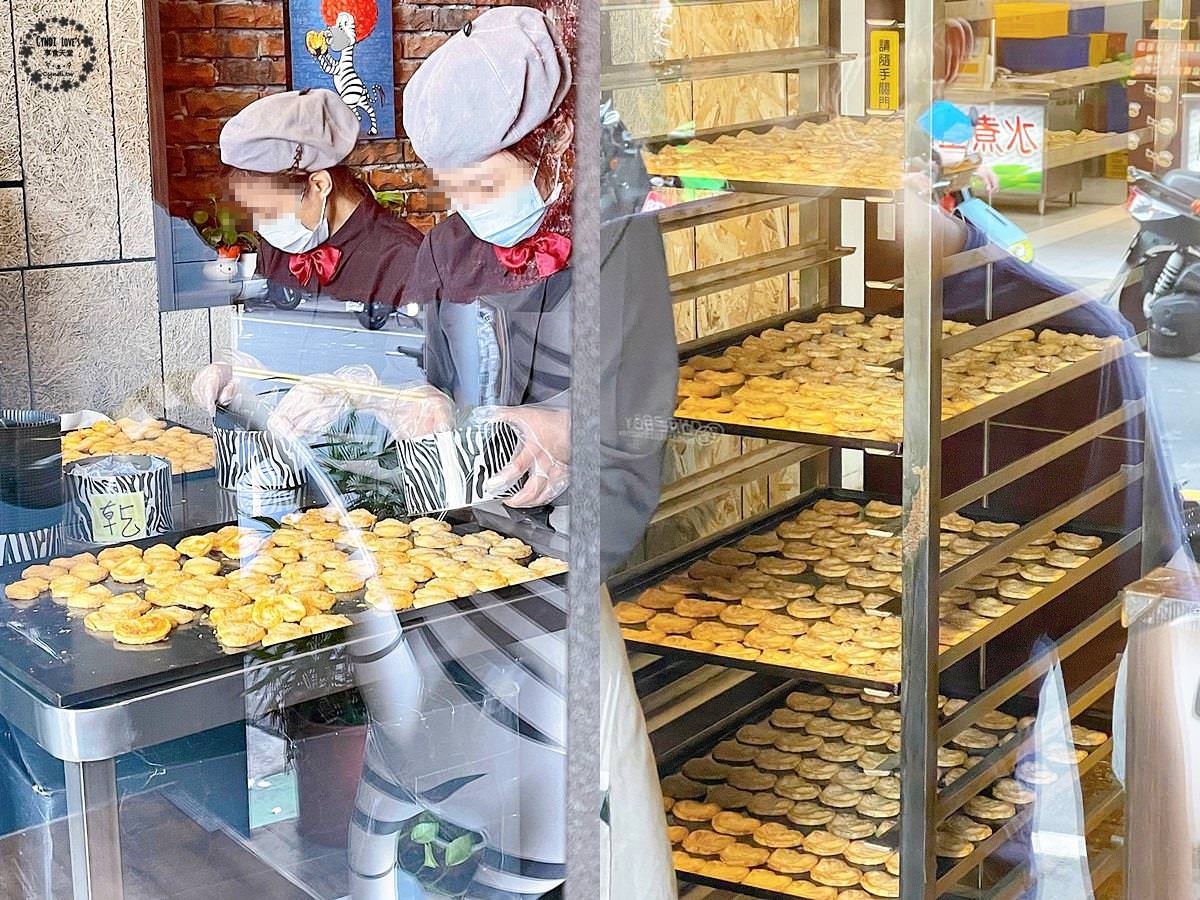 紅髮斑斑 蝴蝶酥 逢甲伴手禮，每日現烤超人氣搶手排隊心型餅乾，4天才能誕生的層層酥脆令人著迷