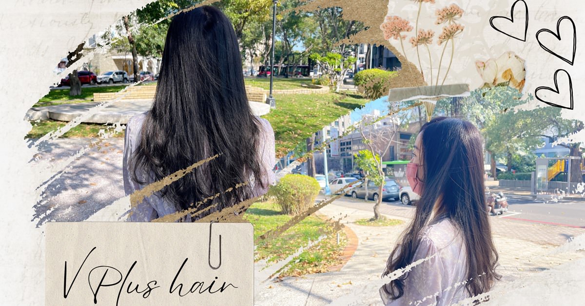 v plus hair黑茶色_封面